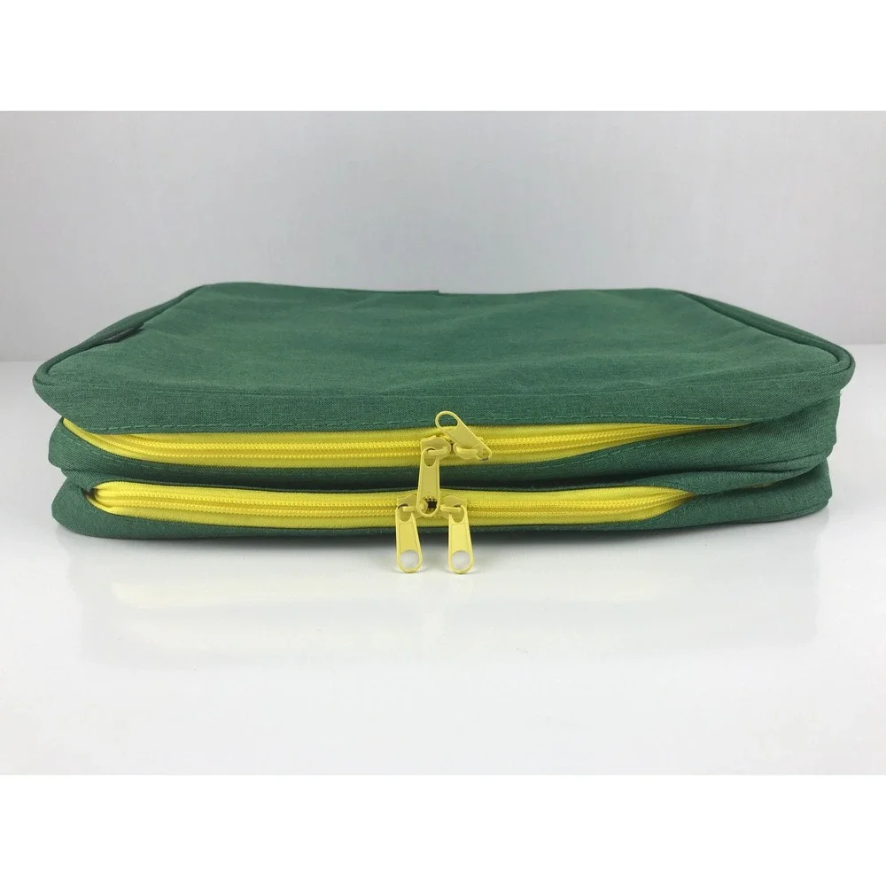 KISLANE Carrying Case Holds 96 Hot Wheels‎ Matchbox Diecast Cars Storage Green